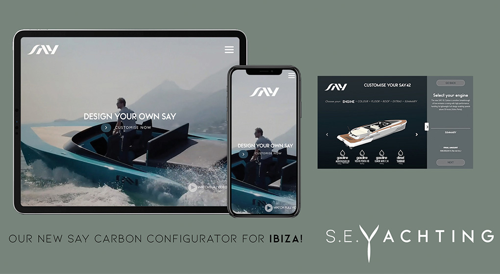 Design your bespoke vision: new my.saycarbonibiza.com configurator