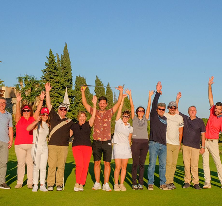 Diversión y nuevas experiencias para los participantes del II Torneo Friends Cup en Golf Ibiza