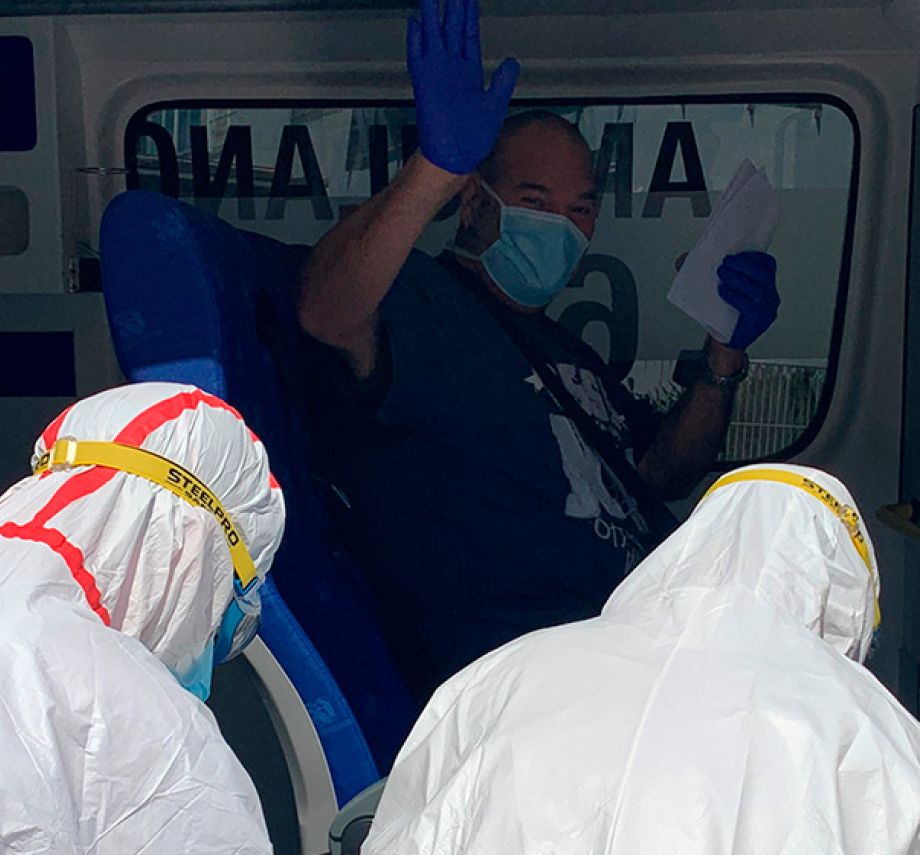 Alta del primer paciente de Coronavirus tratado con ozonoterapia